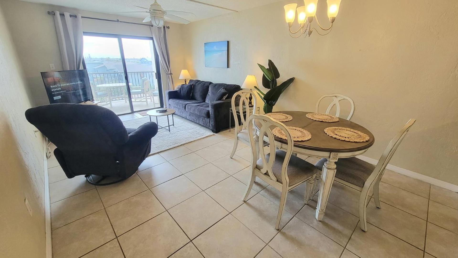 410 - Fourth Floor 1/1 Sleeps 2 Apartment New Smyrna Beach Bagian luar foto