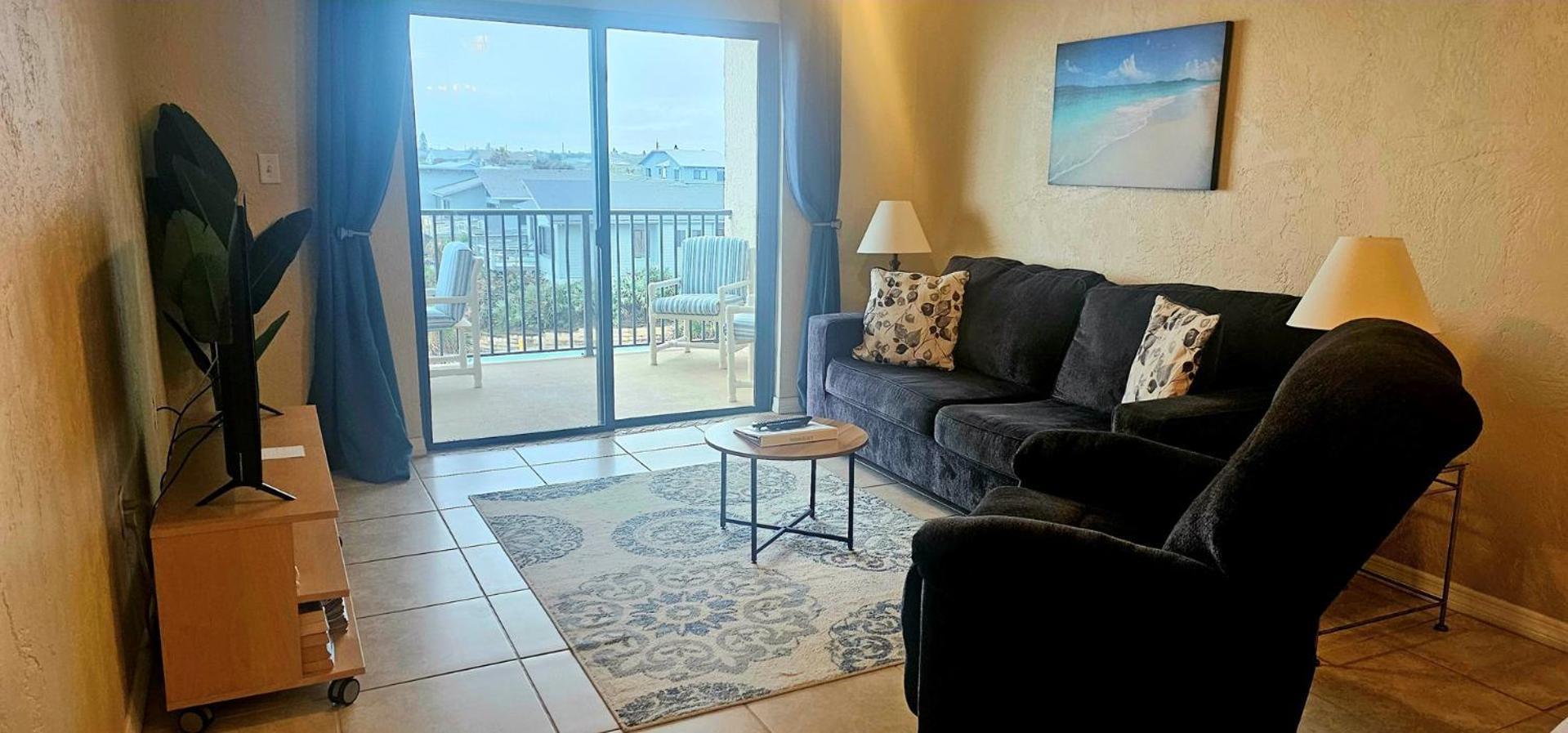 410 - Fourth Floor 1/1 Sleeps 2 Apartment New Smyrna Beach Bagian luar foto