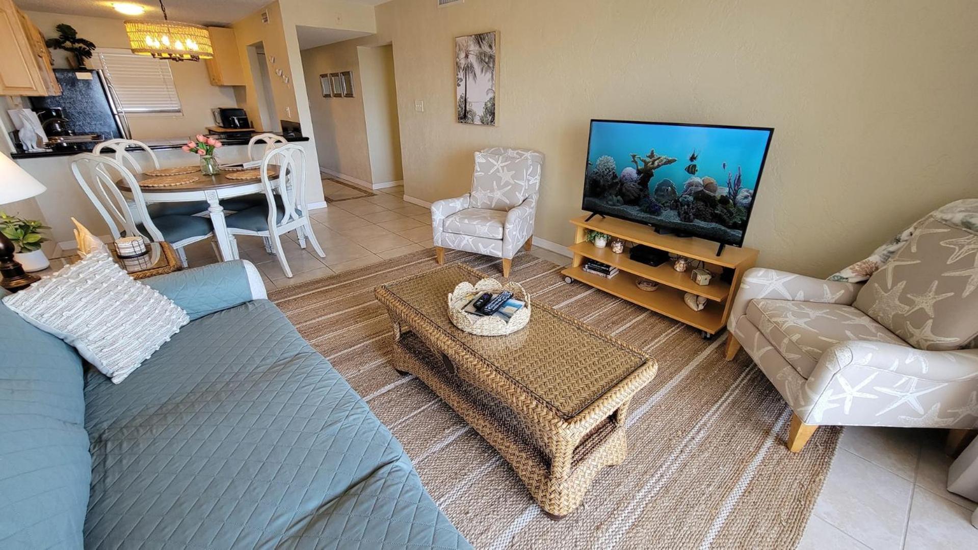 410 - Fourth Floor 1/1 Sleeps 2 Apartment New Smyrna Beach Bagian luar foto